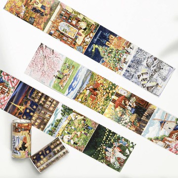 十二時光 PET紙膠帶 和紙膠帶 5米卷