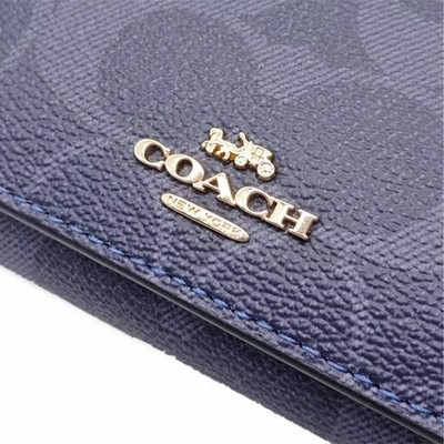 コーチ キーケース COACH 新作 新品 シグネチャー F77998 IMDEI デニム