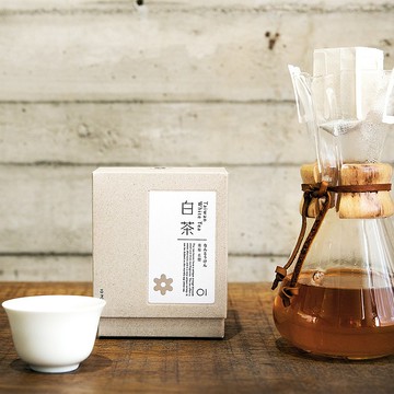 【百二歲】東茶西泡 / 免浸泡 / 掛耳式茶包 - 台灣白茶