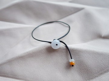 甜甜圈平安扣翡翠手鍊・緬甸玉・天然石