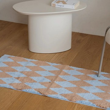 【平輸品】[Ritten] 韓國設計師品牌｜生日禮物｜感謝禮｜閨蜜禮｜紀念禮｜開學禮｜新婚禮｜喬遷禮｜新居禮｜地毯｜地墊 (toffeenut-50x120cm)