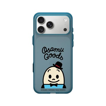 iPhone 17 Pro Max Clear (相機按鈕) 夜幕藍 - OSAMU GOODS - 經典系列-HUMPTY DUMPTY