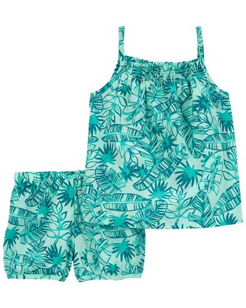 Toddler 2-Piece Tropical Tank & Short Set
