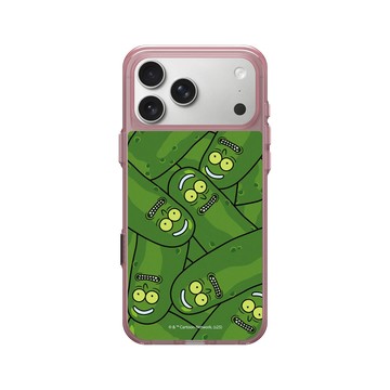 iPhone 17 Pro Max Clear (相機按鈕) 晶醺玫 - 瑞克和莫蒂 Rick and Morty - 罐子裡的泡菜瑞克