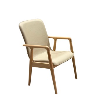 直人木業-LYON山毛櫸實木扶手椅-原木色-淡卡其