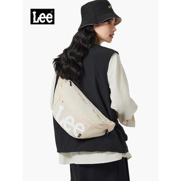 (免運)Lee新款時尚斜挎包女休閑斜背包街頭潮流男胸包大容量簡約郵差包
