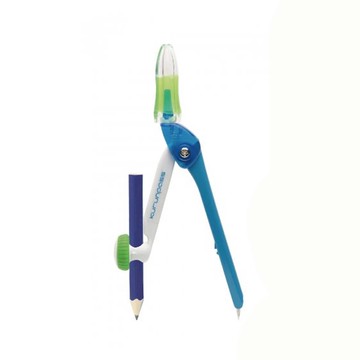 日本文具 SONIC - 省力中心軸式圓規-水藍