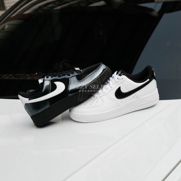 【逢甲FUZZY】Nike Air Force 1 漆皮 歌德字 黑白 IB6843-001 白黑 HF2898-101