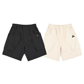 KANGOL 短褲 黑 卡其 多口袋 休閒短褲 中性 64251522-