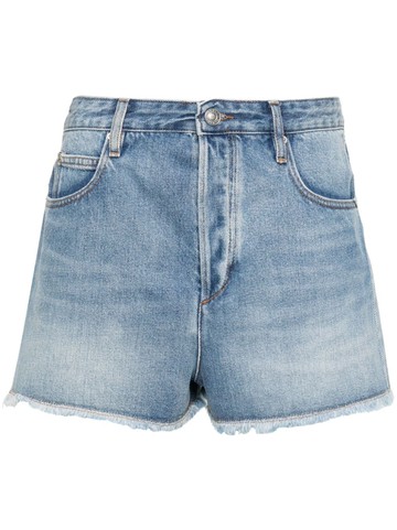 ISABEL MARANT - Lesia denim shorts - women - Polyester/Cotton/Cotton - 36 - Blue