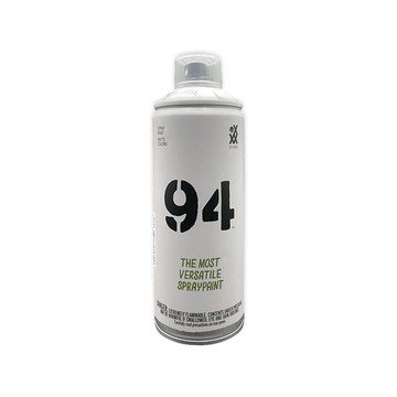 藝術漆塗料 西班牙mtn蒙大拿-94速乾防水抗刮耐光霧面美術塗鴉噴漆-RV9010白色400ml/罐