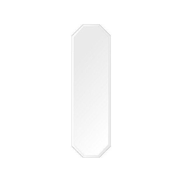 洗面鏡 化粧鏡 トイレ鏡 浴室鏡 クリスタルミラーシリーズ（角丸四角形）：スーパークリアーミラー （超透明鏡） シンプルタイプ 壁掛け鏡 姿見 - 2