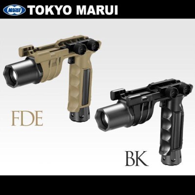 東京マルイ 18mmレイル用グリップライト BK FDE