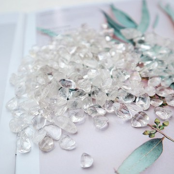 淨化、消磁專用│白水晶碎石