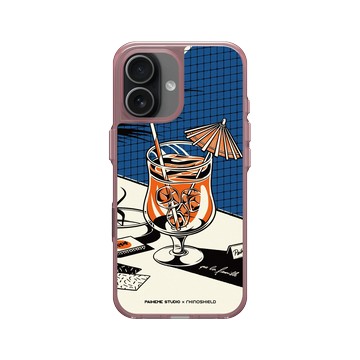 iPhone 17 Clear (相機按鈕) 晶醺玫 - Paiheme Studio - 調酒