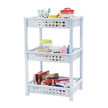 JUSKU 佳斯捷 多麗物品架 2325 A4 34.5 x 26.5 x 53.5cm  白色  1個