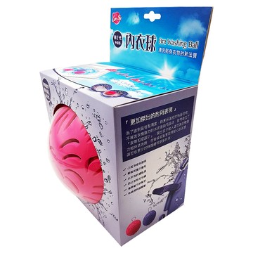 雙手萬能 內衣洗衣球，貼身衣物清潔，玫瑰花瓣孔洞設計，保護衣物  顏色隨機  1個