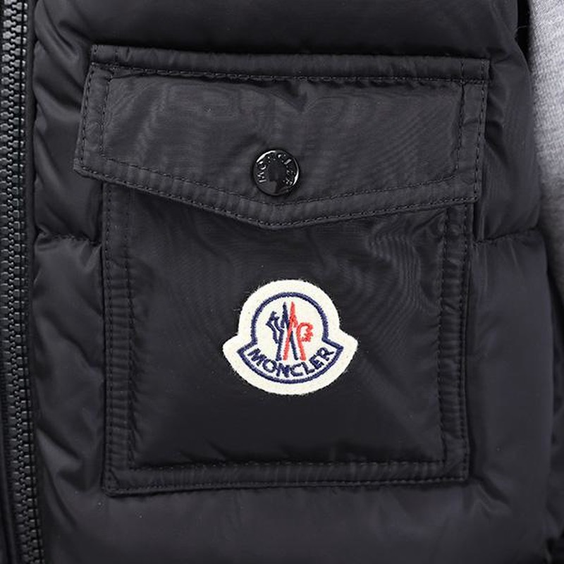 MONCLER モンクレール BAIRON VEST ダウンベスト ファー フード付き