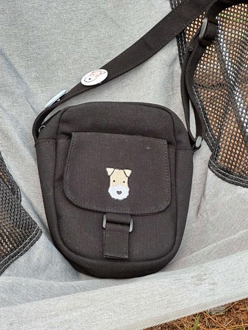 Wirefoxterrier 剛毛獵狐梗 帆布手機包