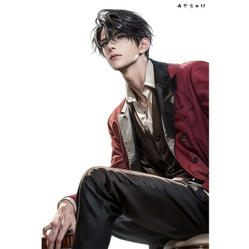【9 月新作】07-148-0301 人物貼紙 幻想復古浪漫咖啡廳