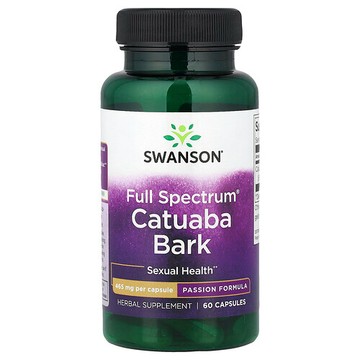 Swanson Vitamins, 多面®卡圖巴樹皮，465 毫克，60 粒膠囊