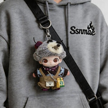 DIMOO祕密話劇社系列娃衣套裝dimoo新品刺蝟果衣服揹帶褲替換裝