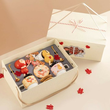 免運/公司貨 禮盒 員工禮盒 結婚禮物新人閨蜜新婚情侶水杯套裝實用訂婚新娘禮品卡通禮盒 可開發票 全館五折 工廠現貨直銷 新品特價 d1114