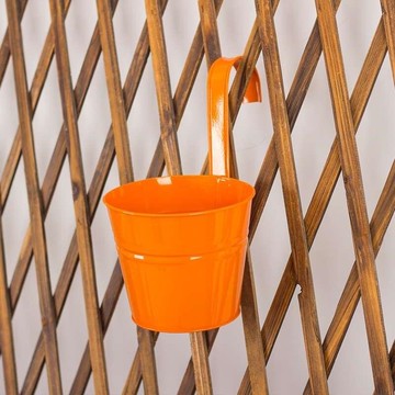 收納掛桶掛桶小鐵皮收納桶花盆衛生間墻上收納掛桶小鐵皮收納桶