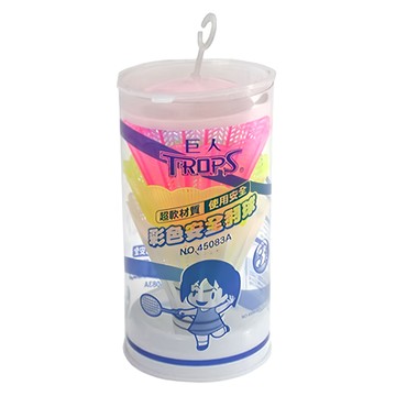 SUCCESS 成功 彩色安全羽球 超軟材質 使用安全 型號 45083A  白色 + 黃色 + 紅色  3個裝  1組