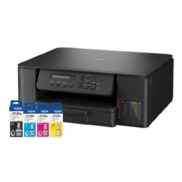 BROTHER DCP-T535DW 威力印連續供墨雙面無線複合機+BTD100原廠墨水四色1組