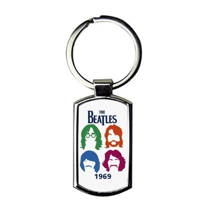 キーホルダー 限定!Metal Keychain/キーホルダー/メタル/キーチェーン/キーリング【The Beatles/ビートルズ】アルバム/ロゴ/ロックバンド/ROCK  BAND-6 | LINEショッピング