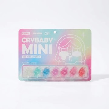 POPMART 泡泡瑪特 CRYBABY MINI 漸變色系列 萌粒 泡泡萌粒 哭娃