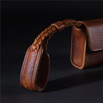 cam-in真皮編織款相機手腕帶適用于徠卡索尼富士微單手帶LWS-006