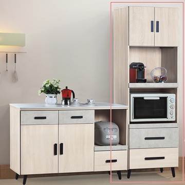 AS DESIGN雅司家具-伯特4尺岩板石面多功能電器櫃-121*40*78CM