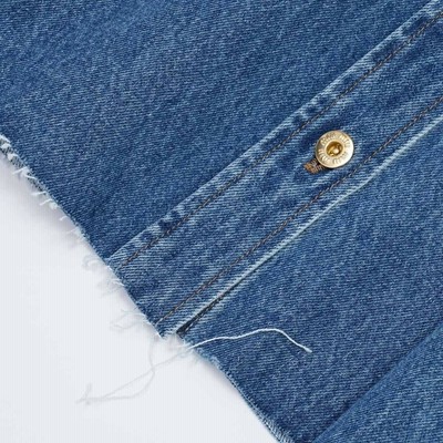 miumiu ミュウミュウ GWB186S232 DENIM JACKET 刺繍 ブルー