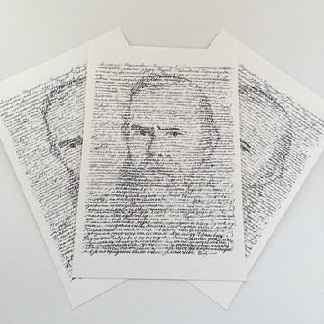 陀思妥耶夫斯基明信片三件套