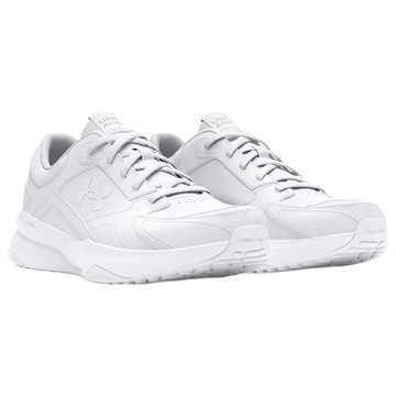 Under Armour 安德瑪 女款 Edge LTHR 運動鞋 3028569-100 US 9  白色  26cm