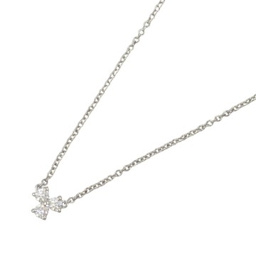 【二手名牌BRAND OFF】Tiffany & Co 蒂芬妮 鑽石 PT950鉑金 Aria 項鍊