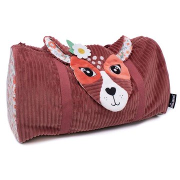 法國Les Deglingos-休閒出遊側背包(花鹿/‌梅利梅洛絲‌)