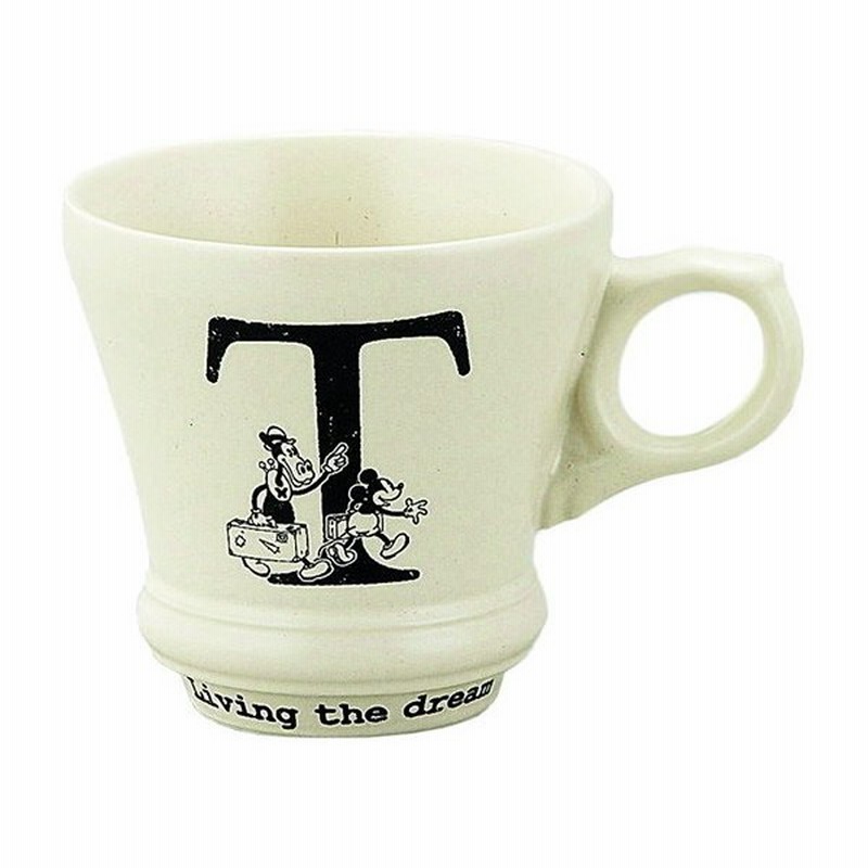 即出荷 T マグカップ おしゃれ 電子レンジ対応 食洗機対応 マグ カップ コップ ミッキー かわいい ディズニー アンティークイニシャルマグ 3216 09 三郷陶器 通販 Lineポイント最大0 5 Get Lineショッピング
