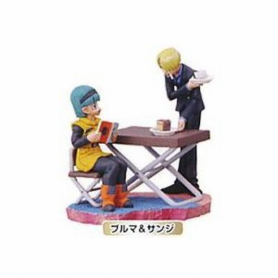 ドラゴンボール カプセル ネオ withワンピース ブルマ＆サンジ r400