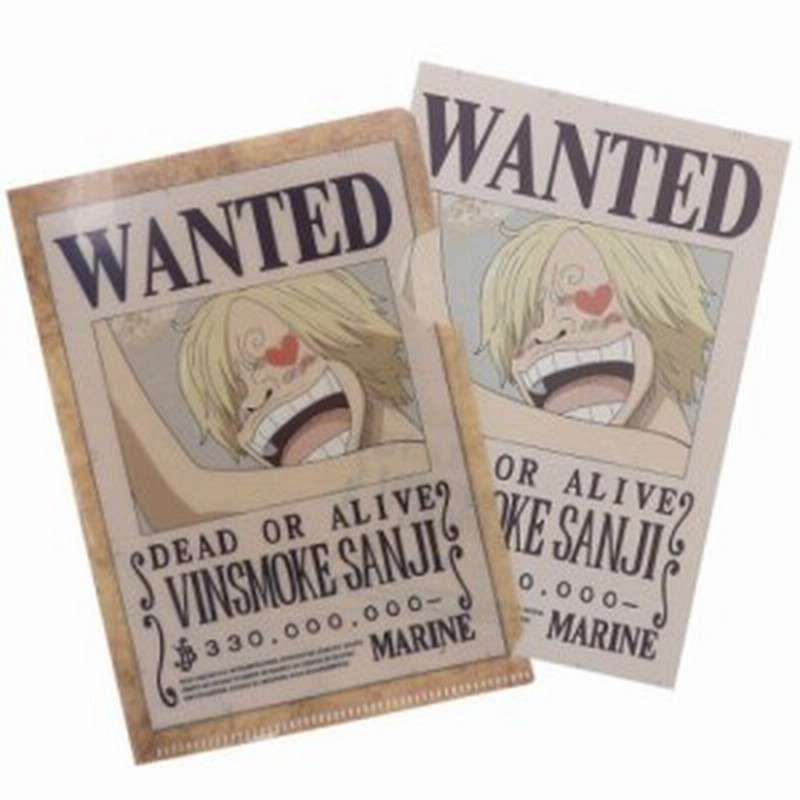 One Piece A6 ファイルケース 付き ポストカード 手配書 サンジ ワンピース コレクション雑貨 アニメキャラクター グッズ メール便可 通販 Lineポイント最大1 0 Get Lineショッピング