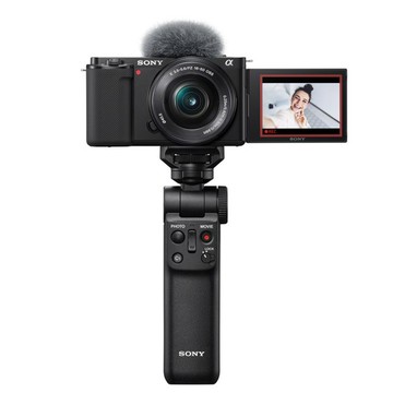SONY Alpha ZV-E10 + 16-50mm SELP1650 手持握把組合 黑色 公司貨