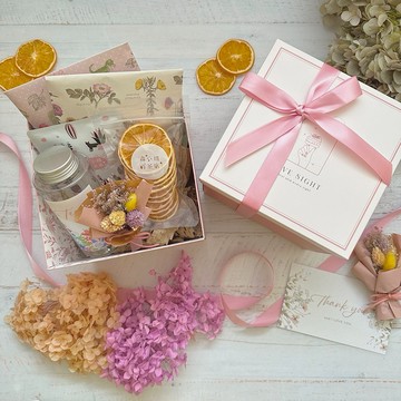 把溫柔打包，送給最值得的人【森小姐的茶店】果茶果乾與花束禮