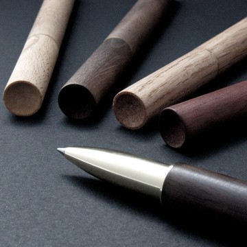 ISHUJA｜now&then RETRO木系列－書寫觸控兩用筆(紫檀木)