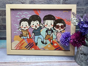 手繪【客製化拼圖】專屬下單專區 居家擺飾 紀念禮物 美好回憶