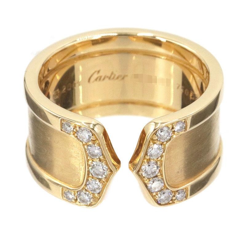 CARTIER カルティエ K18YG イエローゴールド C2 ダイヤ チャーム 質屋かんてい局オンラインショップ / カルティエ Cartier C2