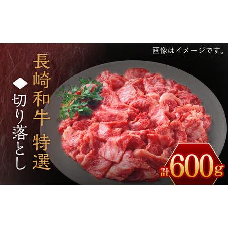 ふるさと納税 長崎和牛 特選 切り落とし 600g   お手頃 一万円 焼肉 肉 牛肉 お手頃 焼肉 すき焼き 肉 牛肉切り落とし 牛肉 和牛切り落とし肉 切.. 長崎県川棚町