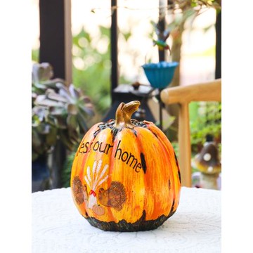 仿真植物南瓜萬圣節裝飾品擺件花園庭院別墅居家擺設節日禮品禮物