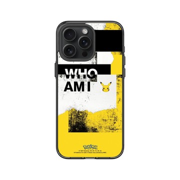 iPhone 15 Pro Max Clear 酷墨灰 - 寶可夢 Pokemon - 我是誰-皮卡丘